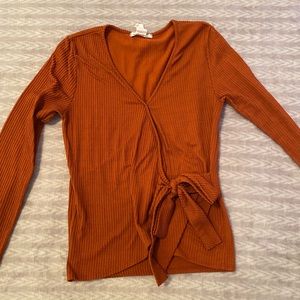 Burnt Orange Long Sleeve